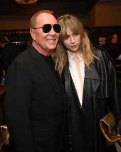 Michael Kors and Suki Waterhouse