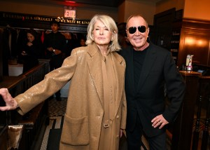 Martha Stewart and Michael Kors