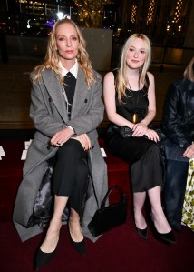Uma Thurman and Dakota Fanning