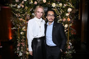 Uma Thurman and Kentaro Nishimura