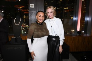 Paloma Elsesser and Uma Thurman
