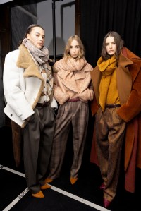 Backstage at Missoni Fall 2026 Ready-to-Wear Collection at Milan Fashion Week