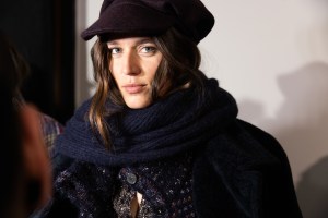 Backstage at Missoni Fall 2026 Ready-to-Wear Collection at Milan Fashion Week