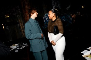 Calum Harper and Paloma Elsesser
