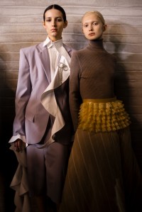 Backstage at Moschino Fall 2026 Ready-to-Wear Collection at Milan Fashion Week