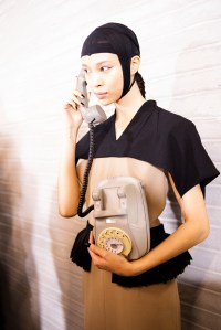Backstage at Moschino Fall 2026 Ready-to-Wear Collection at Milan Fashion Week