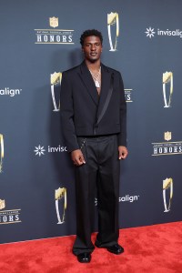 James Pearce Jr. at the 15th Annual NFL Honors held at the Palace of Fine Arts on February 05, 2026 in San Francisco, California.