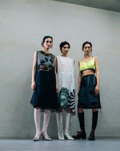 Backstage at Prada Fall 2026 Ready-to-Wear Collection at Milan Fashion Week