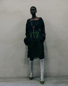 Backstage at Prada Fall 2026 Ready-to-Wear Collection at Milan Fashion Week