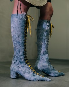 Backstage at Prada Fall 2026 Ready-to-Wear Collection at Milan Fashion Week