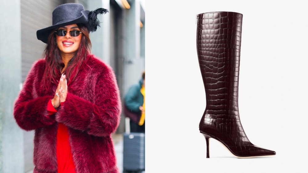 Priyanka Chopra is seen at The View in Hudson Square on Wednesday in New York City.