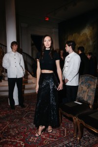 Sydney Carlson at the Ralph Lauren Fall 2026 Ready-to-Wear show