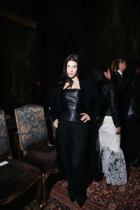 Phoebe Gates at the Ralph Lauren Fall 2026 Ready-to-Wear show