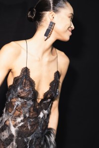 Backstage at Roberto Cavalli Fall 2026 Ready-to-Wear Collection at Milan Fashion Week