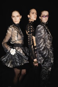 Backstage at Roberto Cavalli Fall 2026 Ready-to-Wear Collection at Milan Fashion Week