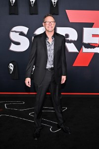 Matthew Lillard at the "Scream 7" Global Premiere held at Paramount Theatre on February 25, 2026 in Los Angeles, California.