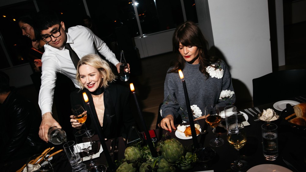 Naomi Watts and Helena Christensen