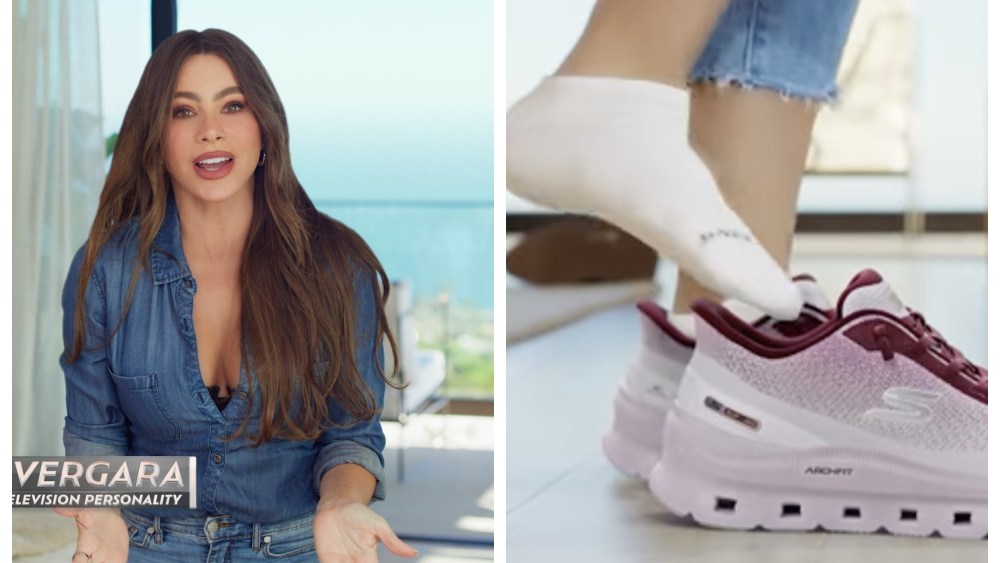 Sofia Vergara wearing shoes