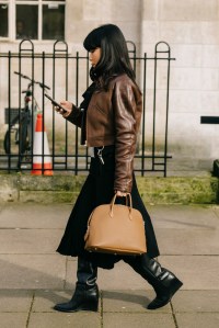 Street style at London Fashion Week Fall 2026