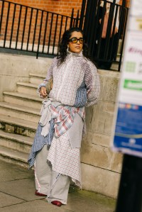 Street style at London Fashion Week Fall 2026