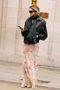 Street style at London Fashion Week Fall 2026