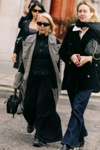 Street style at London Fashion Week Fall 2026