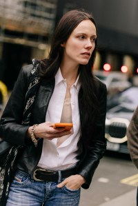 Street style at London Fashion Week Fall 2026