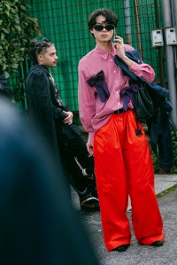 Street Style at Milan Fashion Week Fall 2026