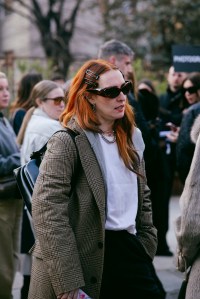 Street Style at Milan Fashion Week Fall 2026