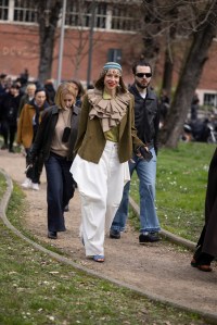 Street Style at Milan Fashion Week Fall 2026