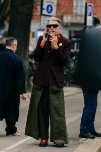Street Style at Milan Fashion Week Fall 2026
