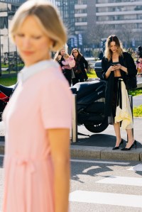 Street Style at Milan Fashion Week Fall 2026