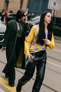 Street Style at Milan Fashion Week Fall 2026