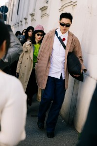 Street Style at Milan Fashion Week Fall 2026