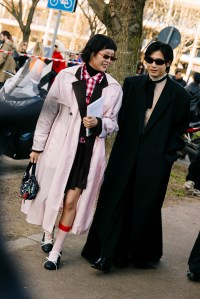 Street Style at Milan Fashion Week Fall 2026