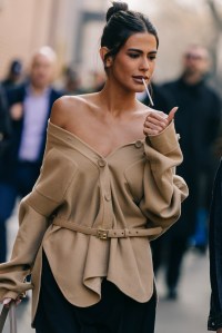Street Style at Milan Fashion Week Fall 2026