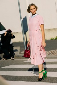 Street Style at Milan Fashion Week Fall 2026