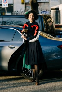 Street Style at Milan Fashion Week Fall 2026