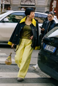 Street Style at Milan Fashion Week Fall 2026