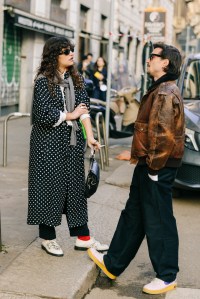 Street Style at Milan Fashion Week Fall 2026