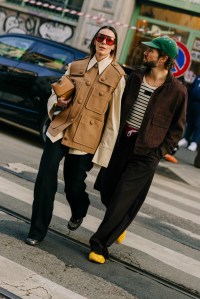 Street Style at Milan Fashion Week Fall 2026