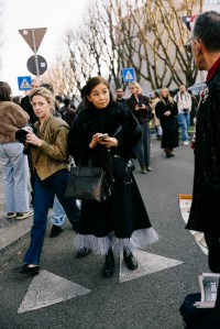Street Style at Milan Fashion Week Fall 2026