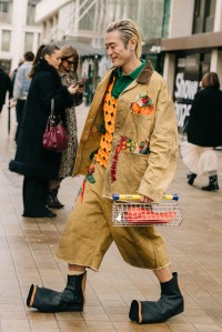 Street Style at London Fashion Week Fall 2026