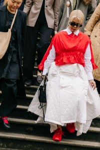 Street Style at London Fashion Week Fall 2026