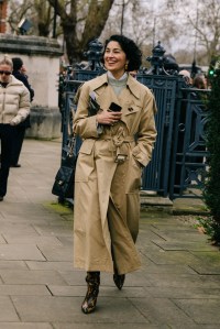 Street Style at London Fashion Week Fall 2026