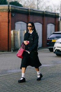 Street Style at London Fashion Week Fall 2026
