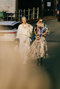 Street Style at London Fashion Week Fall 2026