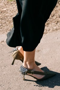 Street Style Shoes at Milan Fashion Week
