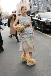 Street Style at Milan Fashion Week Fall 2026