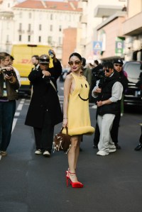 Street Style at Milan Fashion Week Fall 2026